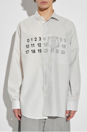 MM6 Maison Margiela Shirt made of combined materials