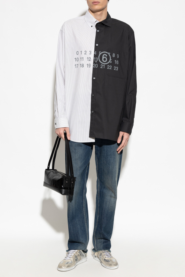 MM6 Maison Margiela Koszula z nadrukiem