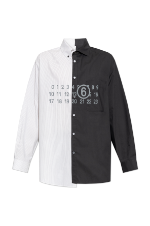 Hemd mit print od MM6 Maison Margiela