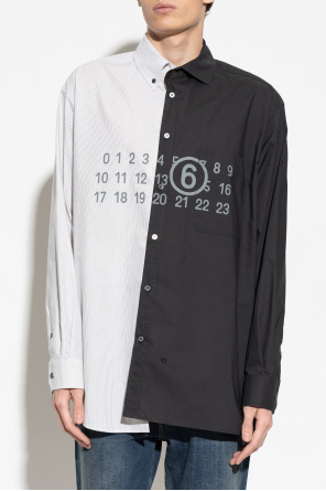 MM6 Maison Margiela Koszula z nadrukiem