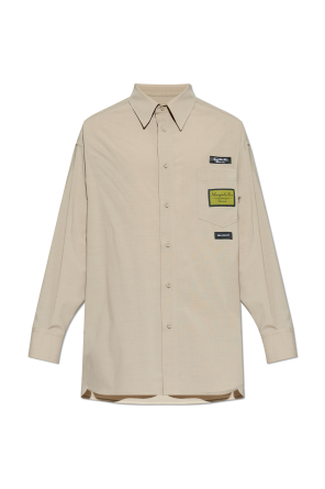 Shirt with patches