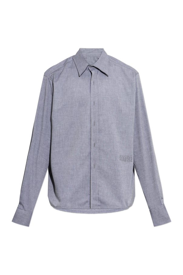 Shirt with embroidered logo od MM6 Maison Margiela