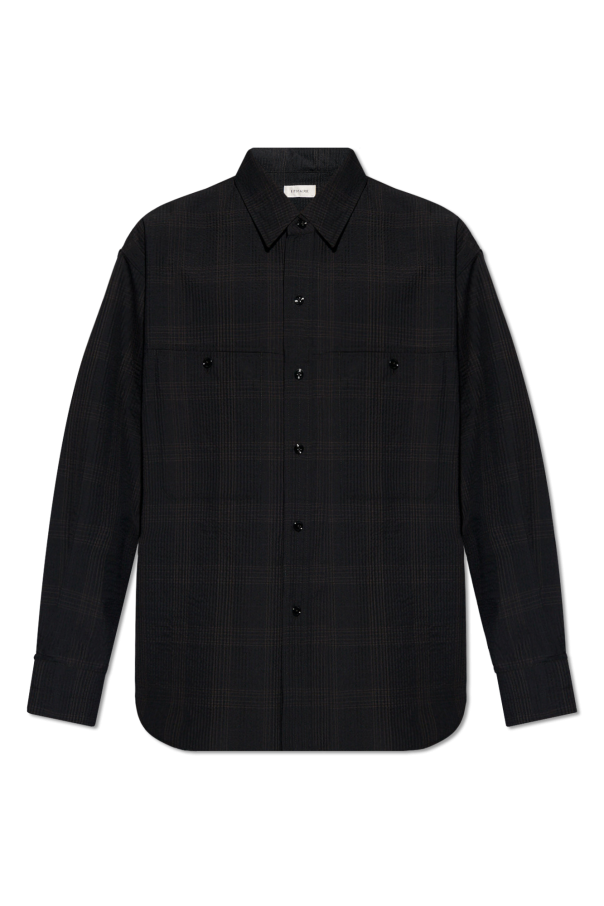 Lemaire Checked vel shirt