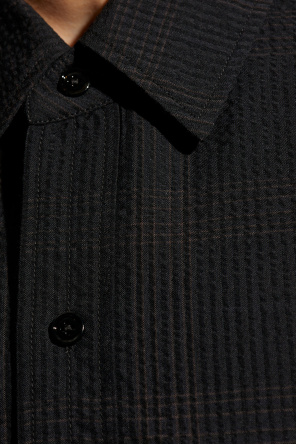 Lemaire Checked Sander shirt
