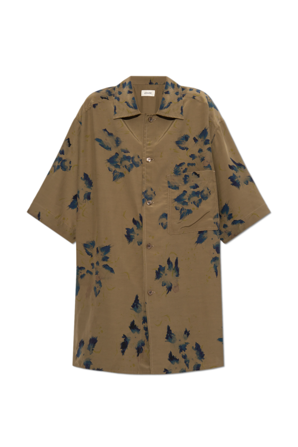 Lemaire Floral Pattern Shirt