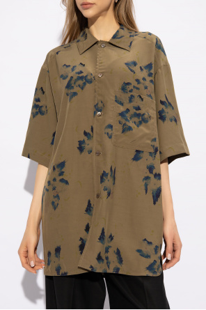 Lemaire Floral Pattern top shirt