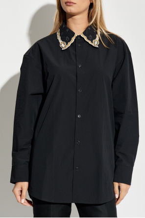 Lemaire Shirt with decorative collar