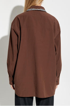 Lemaire Shirt with decorative collar