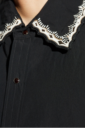 Lemaire Shirt with decorative collar