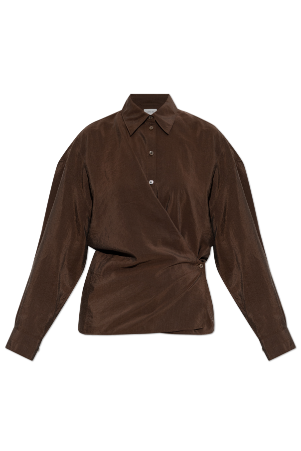 Shirt with wrap closure od Lemaire