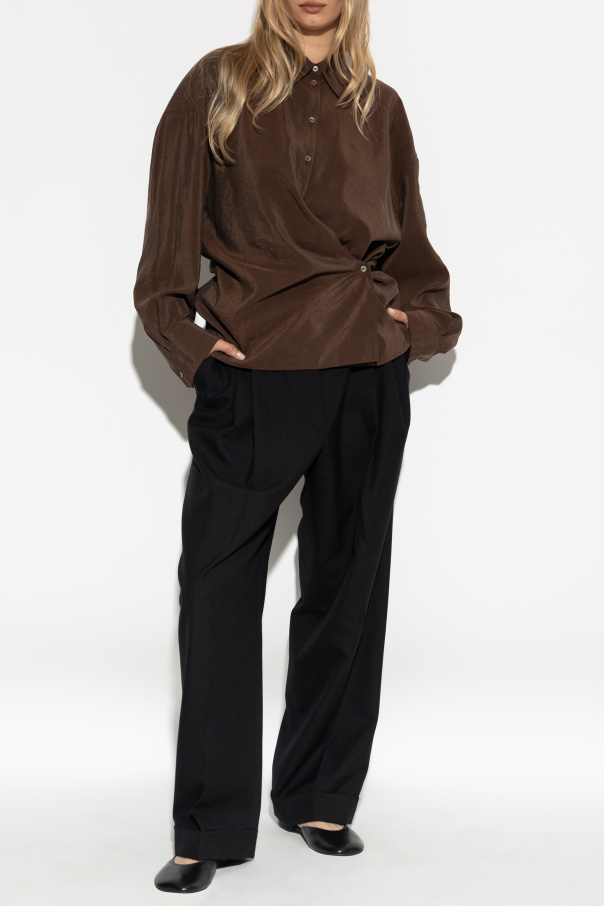 Lemaire Shirt with wrap closure