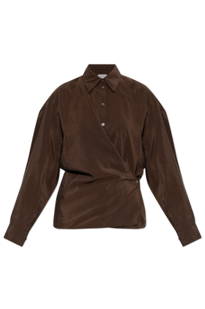 Shirt with wrap closure od Lemaire