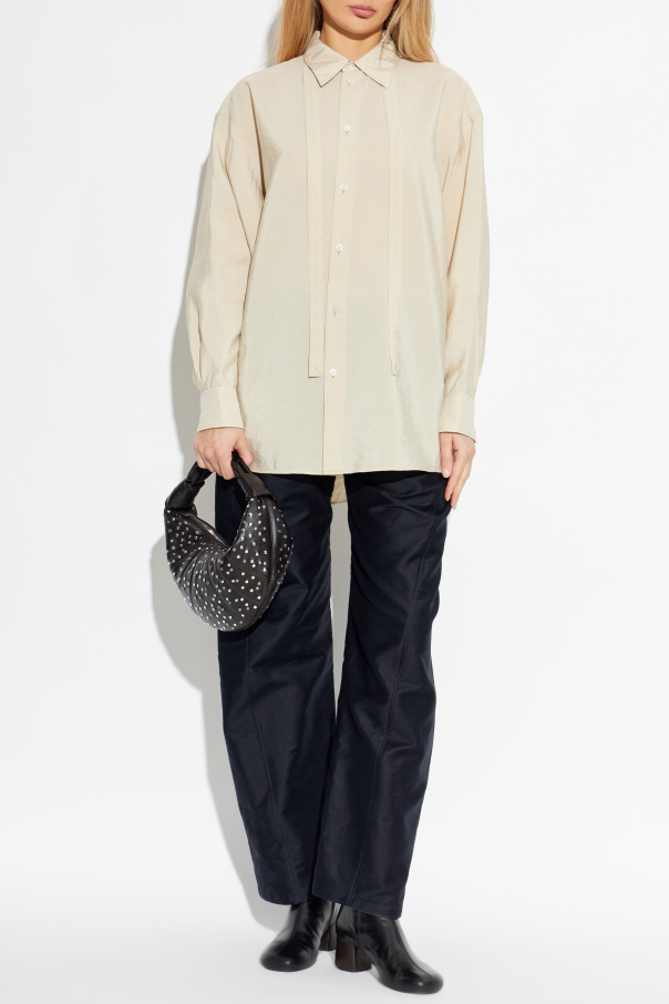 Lemaire Camisa de seda de corte holgado