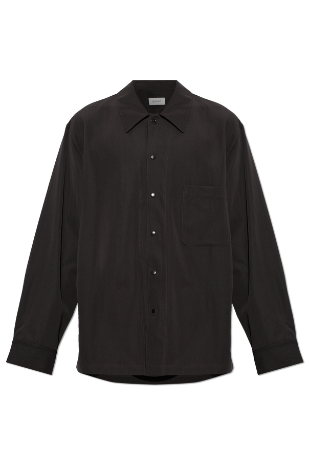 Lemaire Wool shirt with pocket