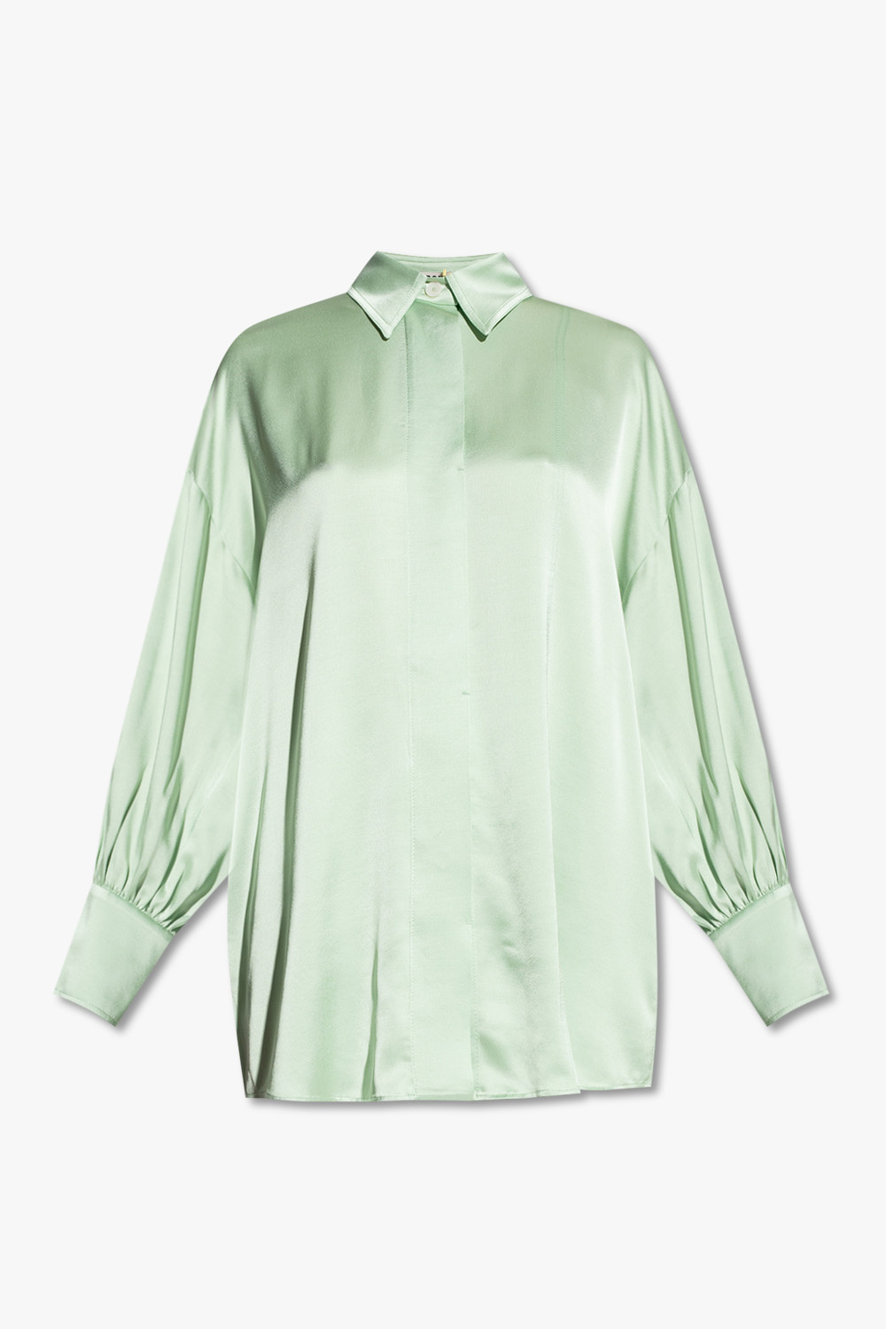 Aeron ‘Rennie’ satin Ausschnitt shirt