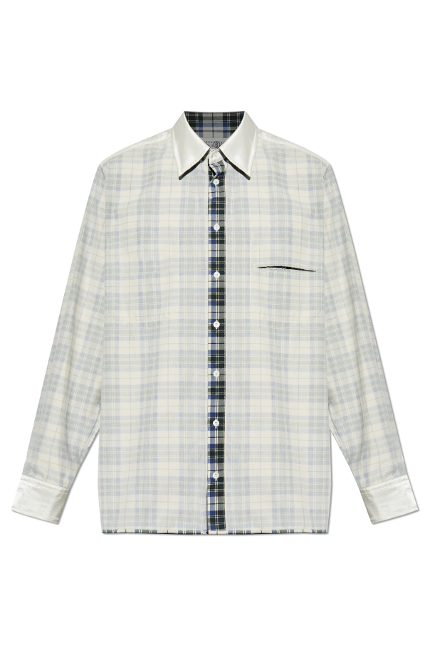 Plaid pattern shirt od MM6 Maison Margiela