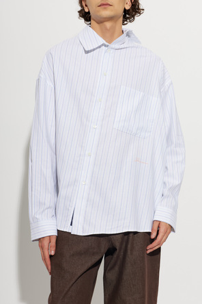 Jacquemus Striped Cotton Shirt