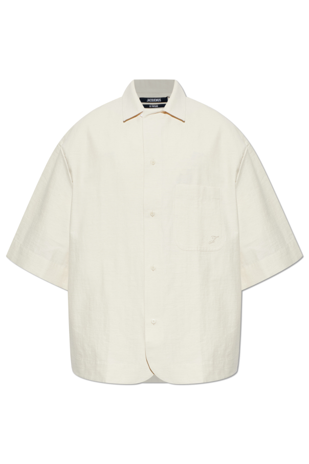 'Oversize' shirt with pocket od Jacquemus