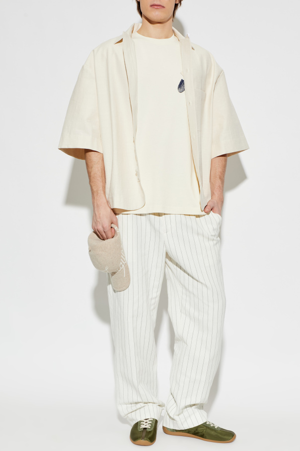 Jacquemus Camisa tipo 'oversize' con bolsillo