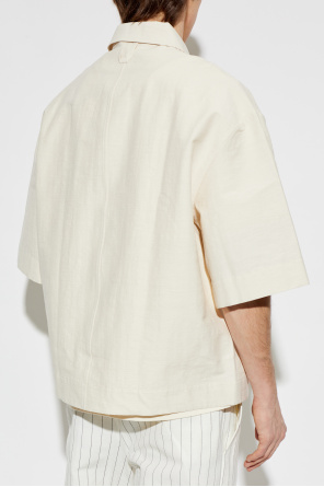 Jacquemus Camisa tipo 'oversize' con bolsillo
