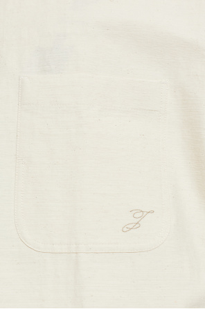 Jacquemus Camisa tipo 'oversize' con bolsillo