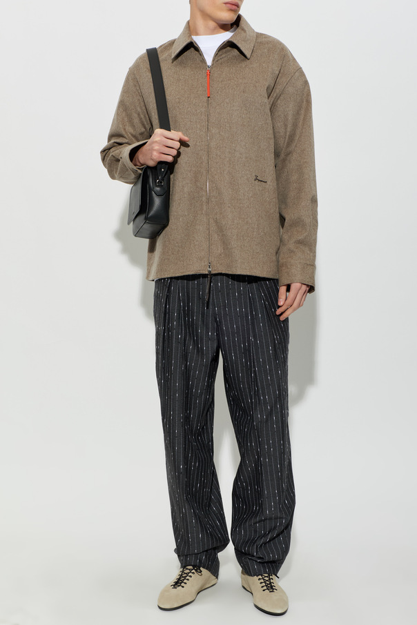 Jacquemus Sobrecamisa de lã ‘Flash’