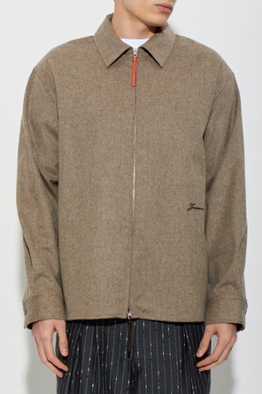 Jacquemus Sobrecamisa de lã ‘Flash’
