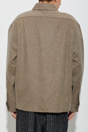 Jacquemus Sobrecamisa de lã ‘Flash’