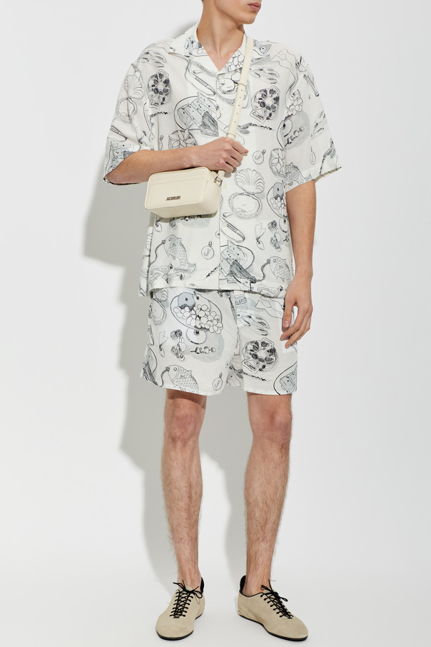Jacquemus Vzorovaná košile s krátkým rukávem