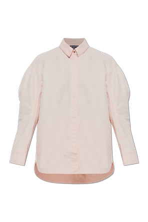 Camisa com acabamento aveludado