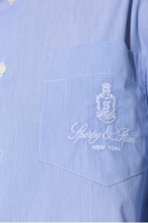 Sporty & Rich Shirt with logo