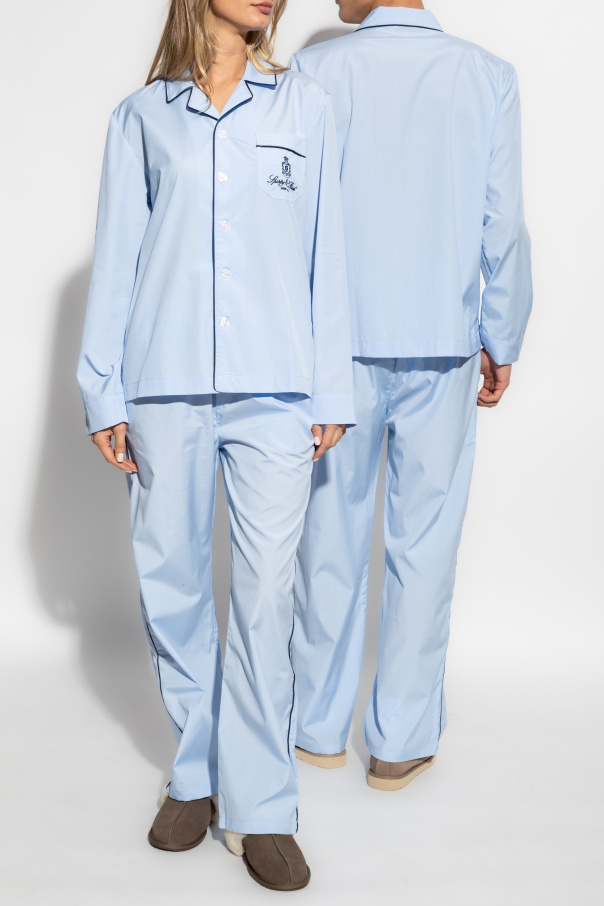 Sporty & Rich Pajama top from the Wall Street collection