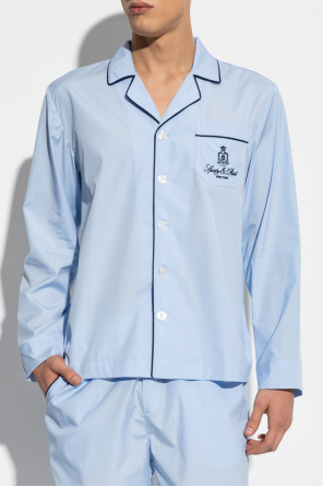 Sporty & Rich Pajama top from the Wall Street collection