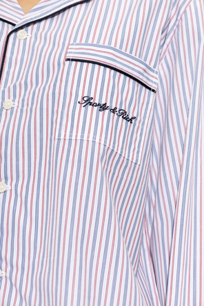 Sporty & Rich Parte superior de pijama de la colección ‘Prep Scholo’