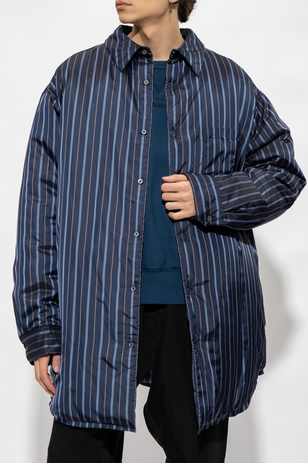 Maison Margiela Insulated oversize shirt