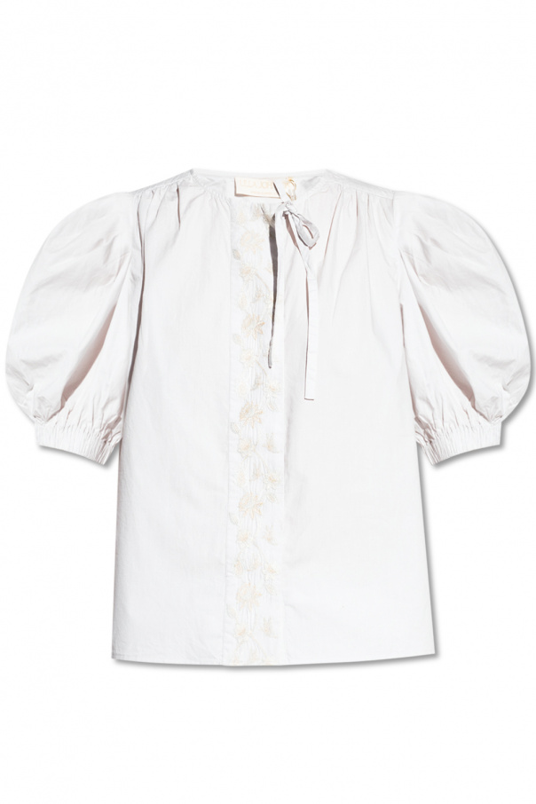 Ulla Johnson ‘Coletta’ top with puff sleeves