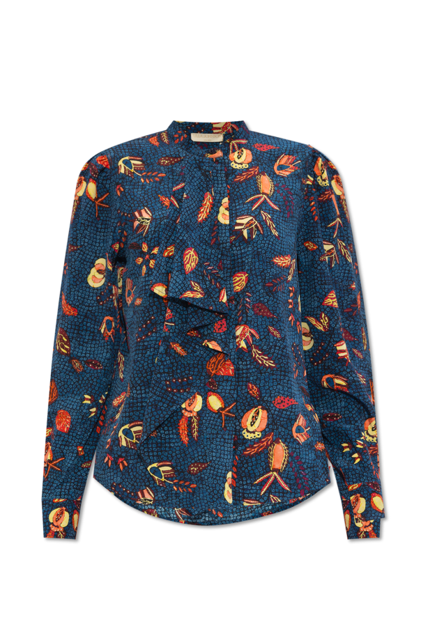 ‘Ashlyn’ patterned shirt od Ulla Johnson