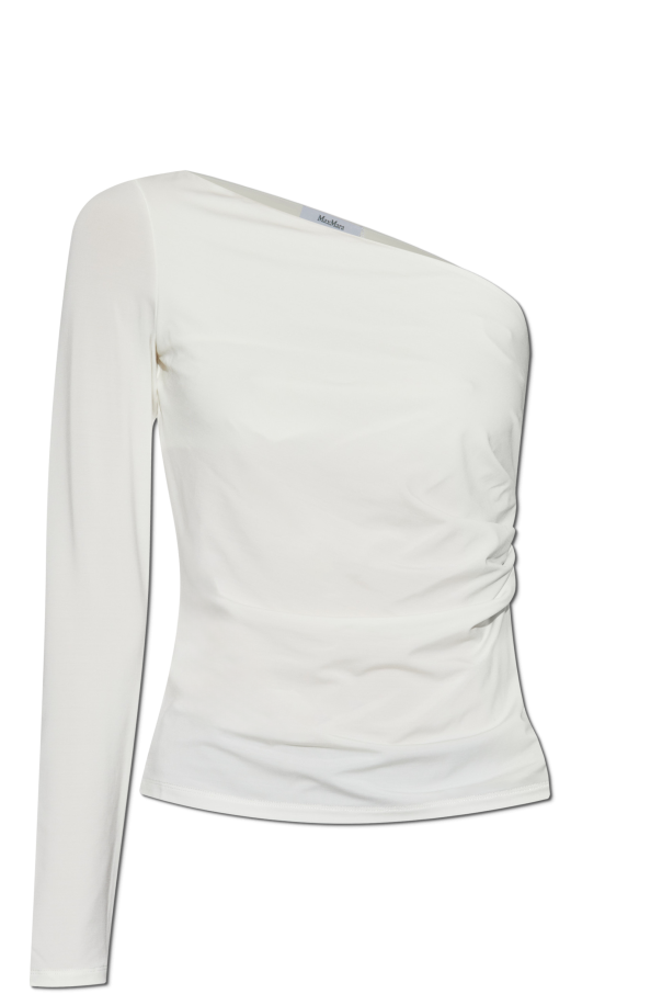 Max Mara One-Shoulder-Top ‘Spluga’