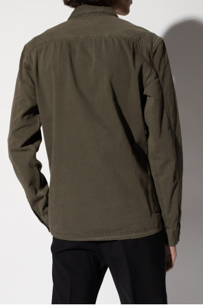 AllSaints 'polo style sweatshirt fear of god essentials sweater black