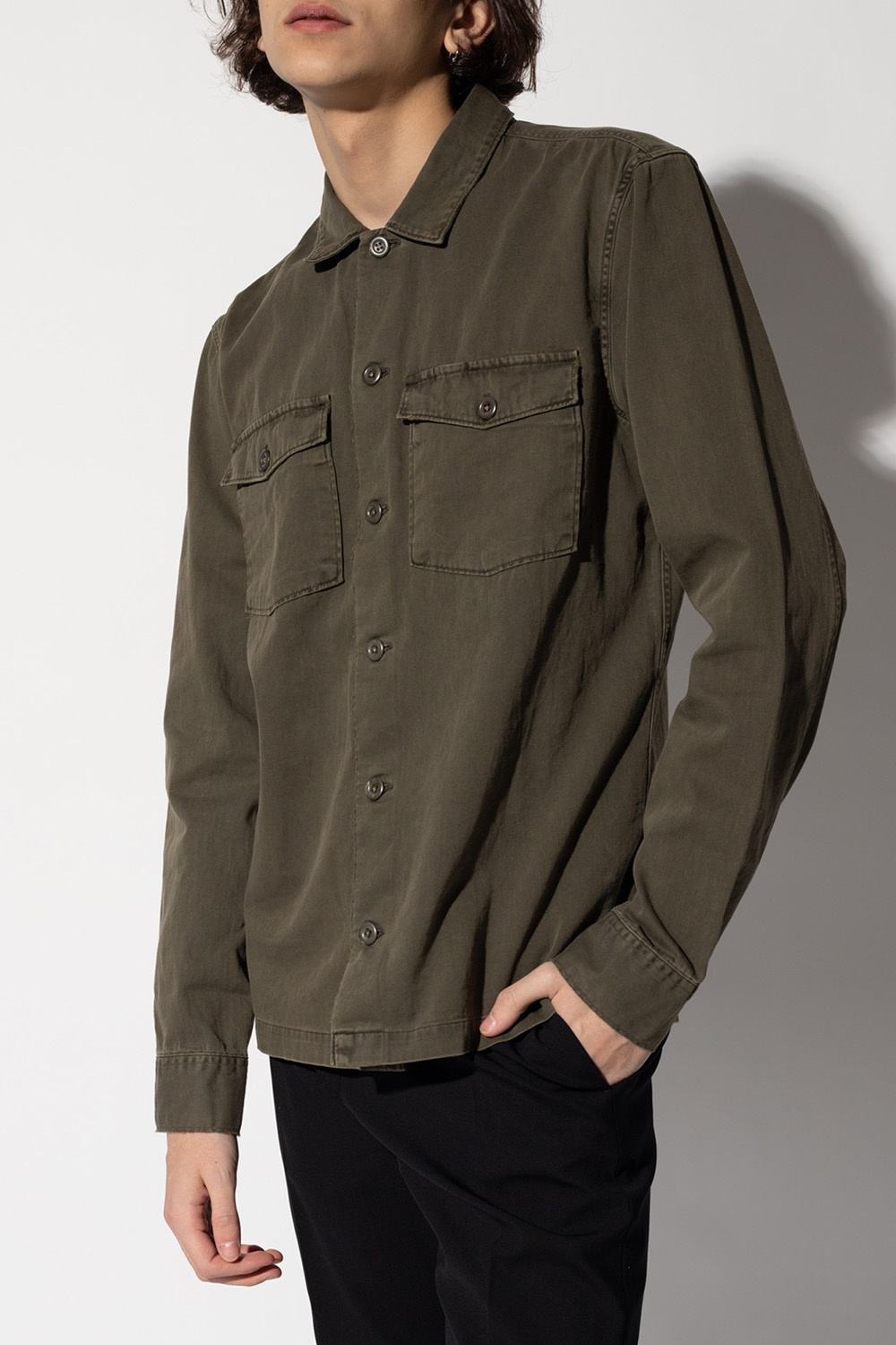 AllSaints 'Spotter' cotton shirt