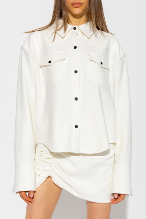 The Mannei ‘La Rochelle’ sheer shirt