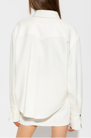 The Mannei ‘La Rochelle’ sheer shirt