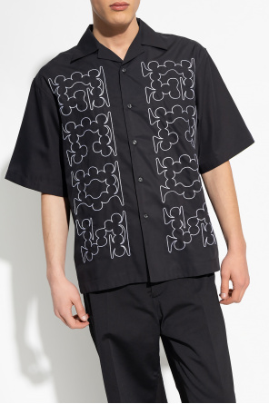 GCDS Embroidered shirt