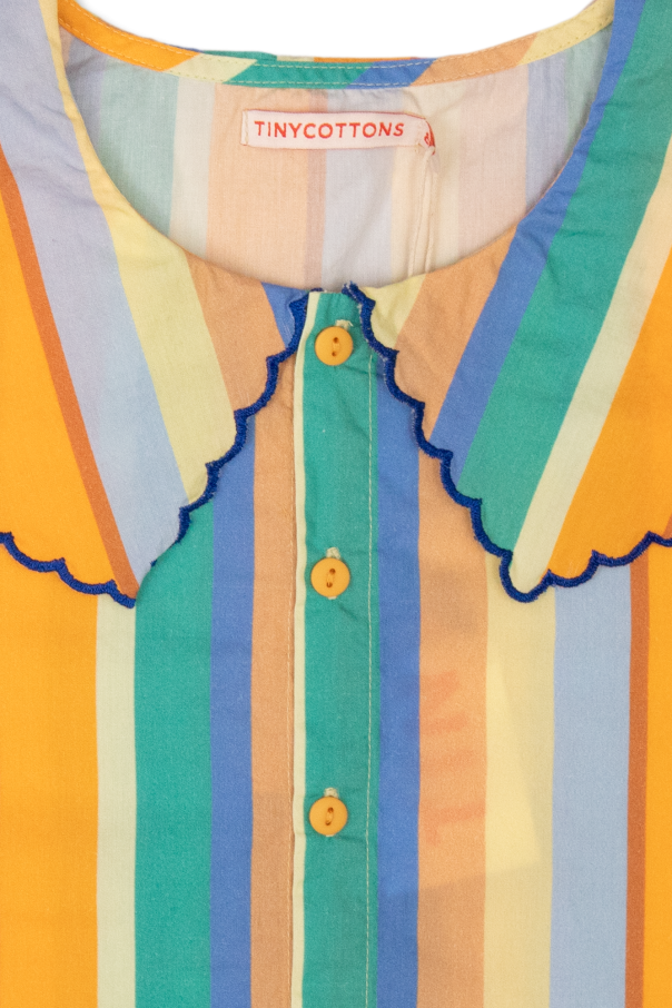 Tiny Cottons Striped Magnetic shirt