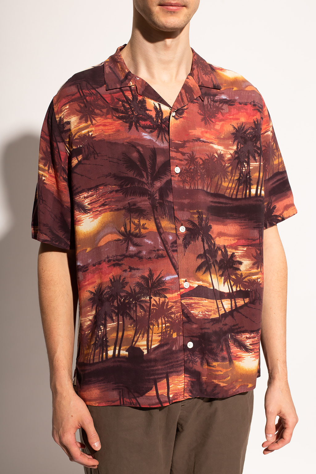 allsaints pineapple shirt
