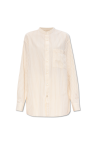 Miu Miu rhinestone-embellished cropped T-shirt Bianco