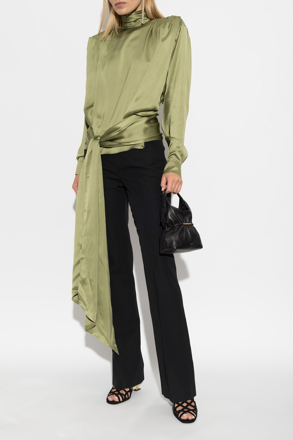 Balmain Silk shirt with shoulder pads