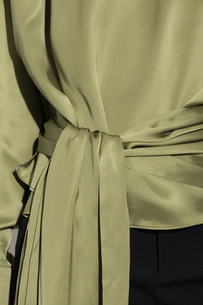 Balmain Silk shirt with shoulder pads