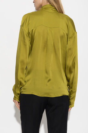 Balmain Silk shirt with decorative tie
