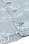 Stella McCartney Kids Shirt with shark motif